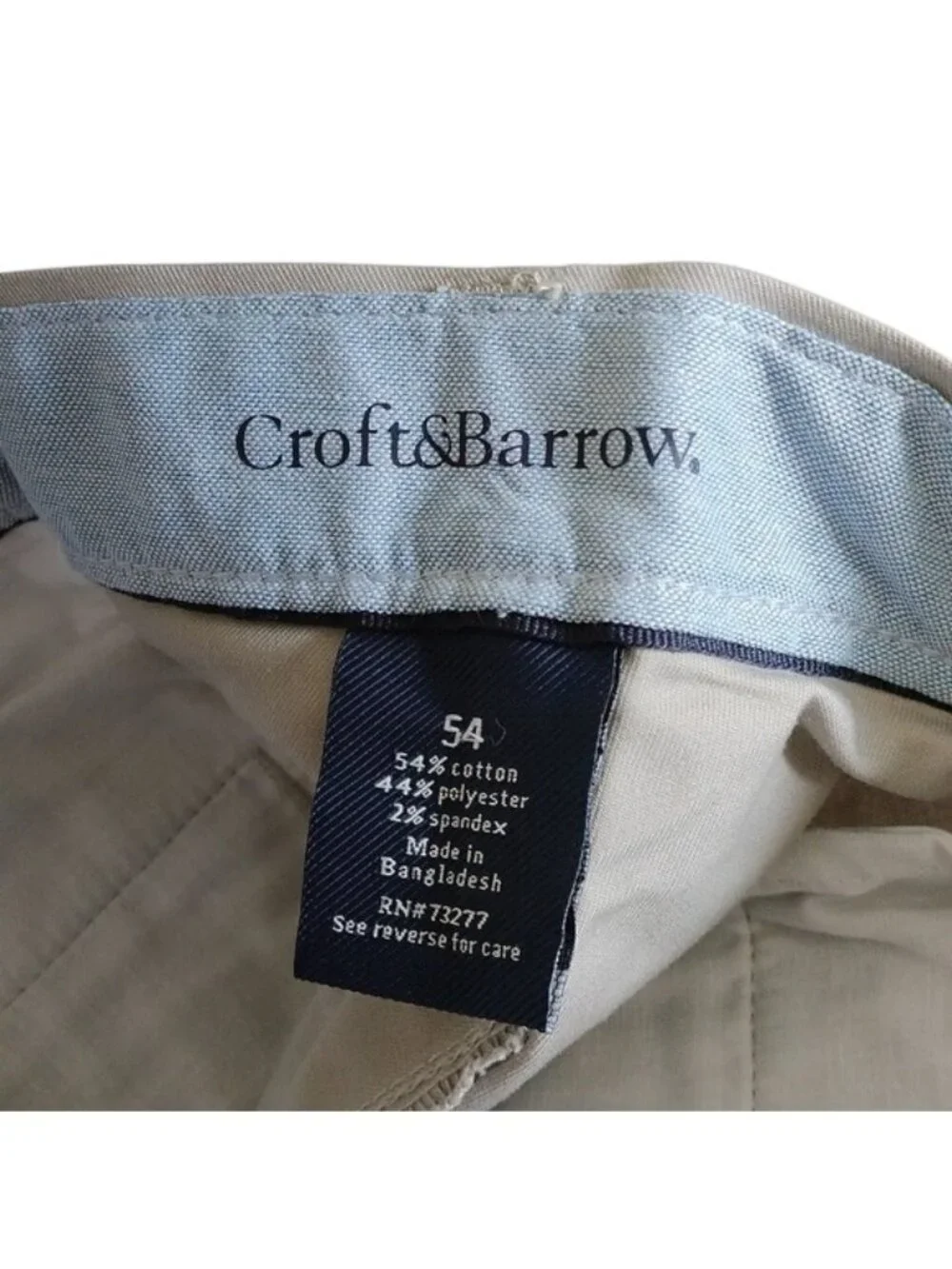 Croft & Barrow Classic Fit Easy Care Flat Front 9
